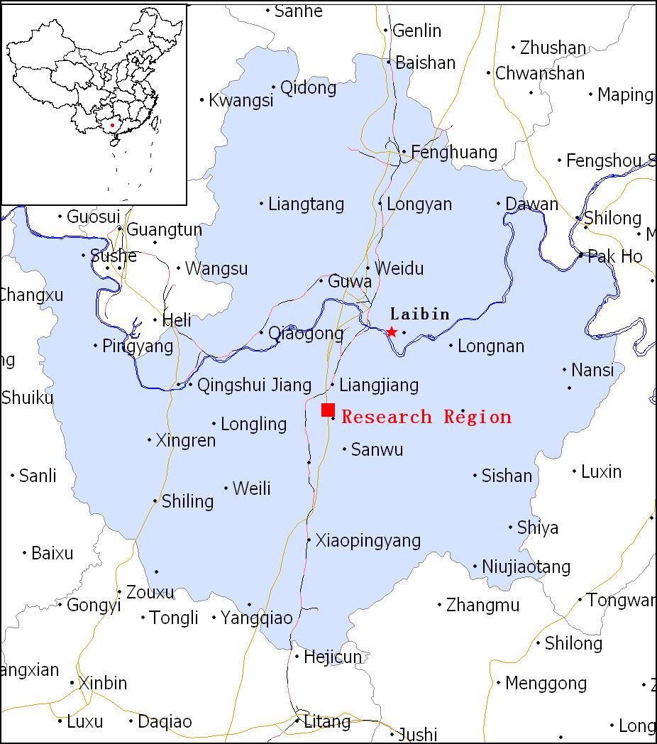 INVESTIGATIONS OF LARGE SCALE SINKHOLE COLLAPSES, LAIBIN, GUANGXI, CHINA Yongli Gao Department of Geological Sciences, Center for Water Research, University of Texas at San Antonio, TX 78249, USA,