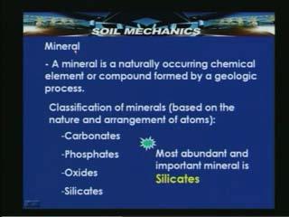 Before defining clay mineral, let us define a mineral. A mineral is a naturally occurring chemical element or compound formed by a geologic process.