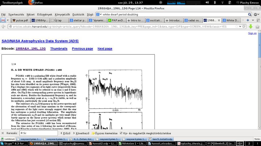 2010 need to observe consecutive cycles BL Her type (OGLE data) Smolec et al.