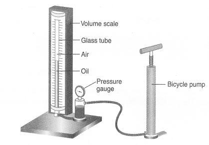 (c) Find the volume of the gas when pressure is 2.