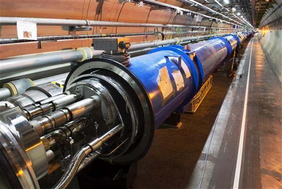 Magnets in the LHC Tunnel M.