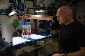 General work carried out by astronauts Astronauts carry out experiments in
