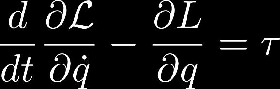 Lagrange s Equation of Motion Lagrangian Kinetic Energy Potential