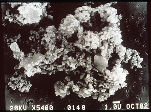 The solid particles are things like metal, rock, and ices primarily made of