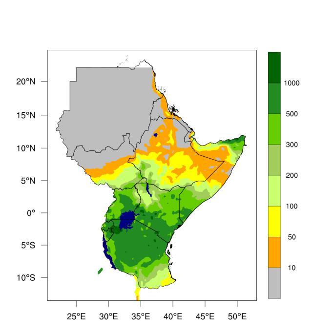 5. CLIMATE OUTLOOK FOR NOVEMBER 2017 The climate outlook for temperature and precipitation for the month of November 2017 are generated from the GHA region customized WRF model.