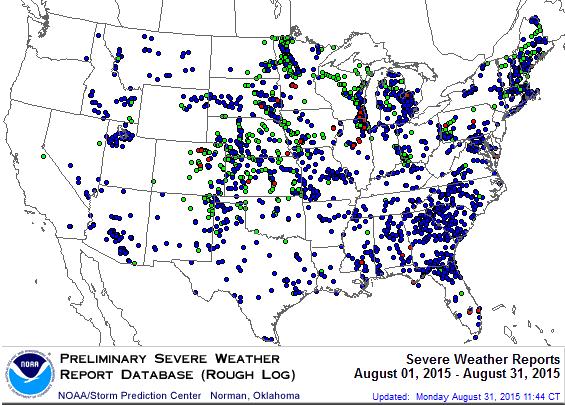 Climate Highlights Severe Weather Analysis All Event