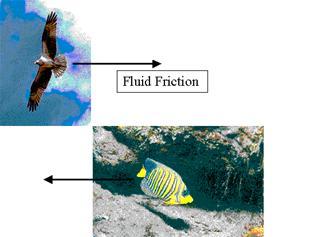 motion of an object through fluid Increases the speed of