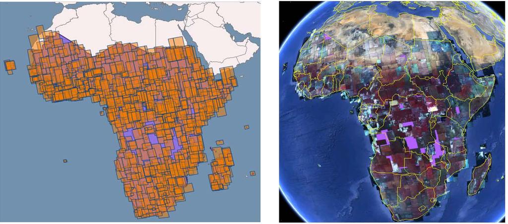 2007-2010: Data Access Grant DAP_MG2_25: Sub-Saharian Africa 2009-2010 AoI: 48 Countries and Confluence Points for Sub-Saharan Africa Satellites: DMC satellites, including DEIMOS-1