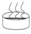 SULIT 16 8 (a) Diagram 8.1 shows two similar bowls, P and Q containing 100 ml of hot soup. Rajah 8.1 menunjukkan dua mangkuk serupa, P dan Q yang mengandungi 100 ml sup panas.