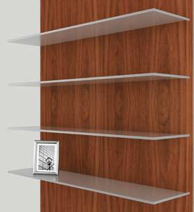 Electrical access panel Project shelves with