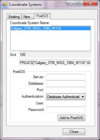Therefore, you don t need to do anything to the SQL Server database for custom coordinate systems. Request License Key The software can be used without a license key.