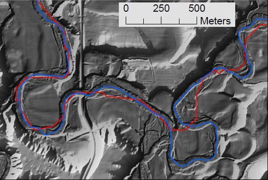 Challenges in geomorphic feature extraction Channel