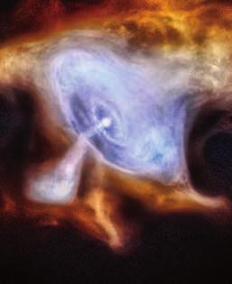 The outer stellar layers were violently ejected, giving rise to this planetary nebula.