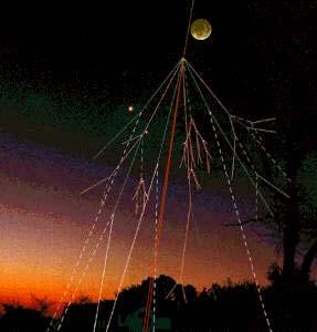 Cosmic rays Cosmic rays (mainly protons) produce a shower of particles when they strike a