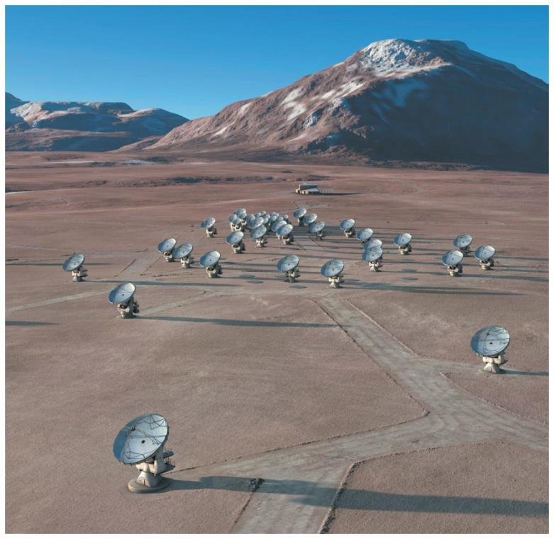 Discovery 5-1 The ALMA Array The ALMA Array is a set of 66 radiotelescopes located in northern Chile, which