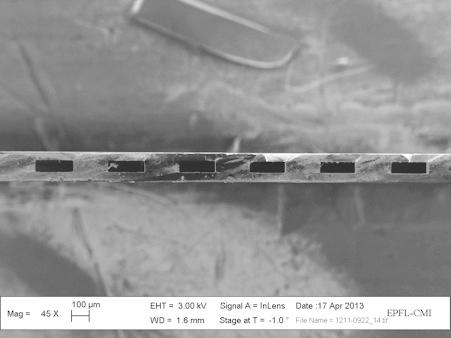 The NA62 Experiment (25min) GTK - MicroChannels Cooling Etch channels in a 130µm thin Si plate glued on the ASICs Circulate cold C 6 F 14 in