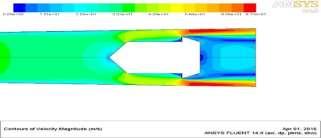 ANSYS FLUENT 14 CFD software can be used for design and analysis of flow through Rotameter.