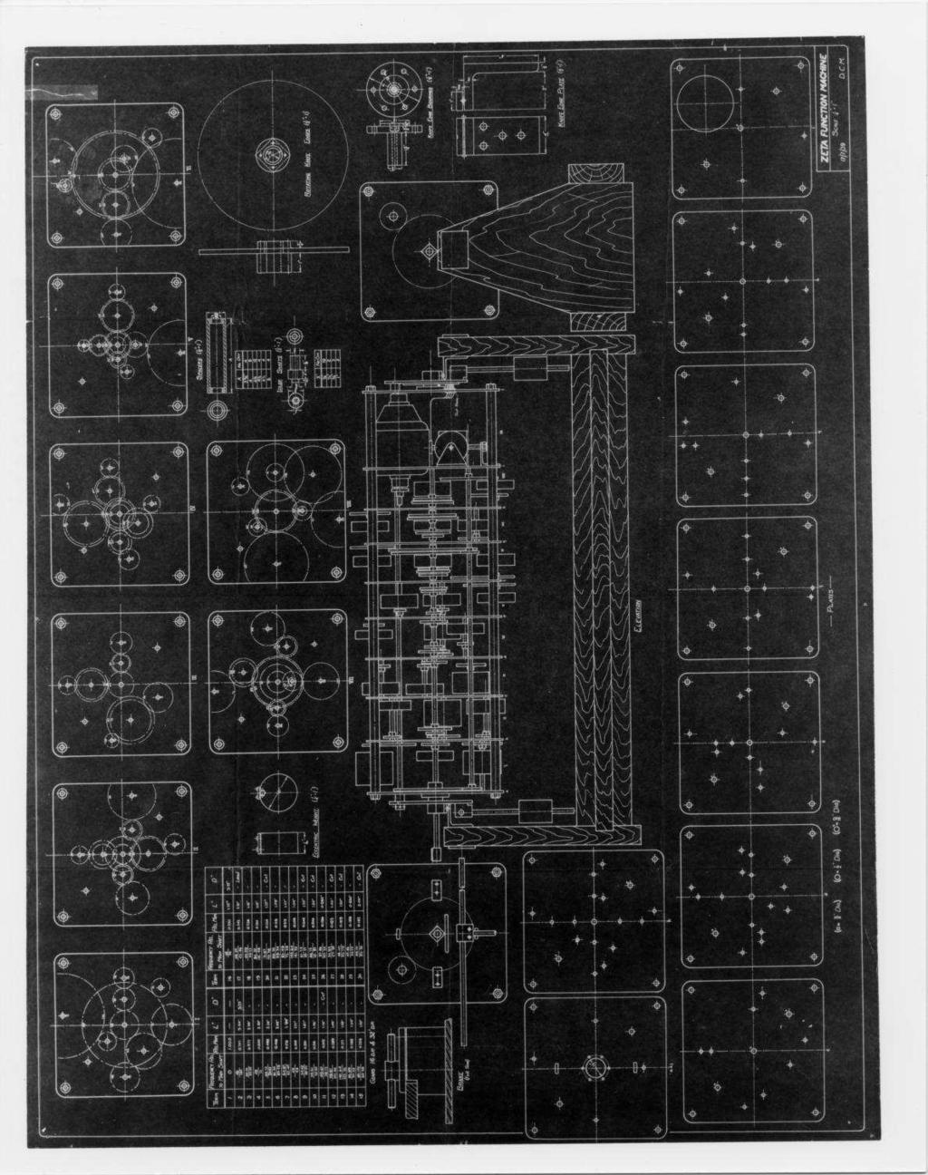 Turing zeta machine design, 1939: Andrew Odlyzko ( School of Mathematics University Turing of