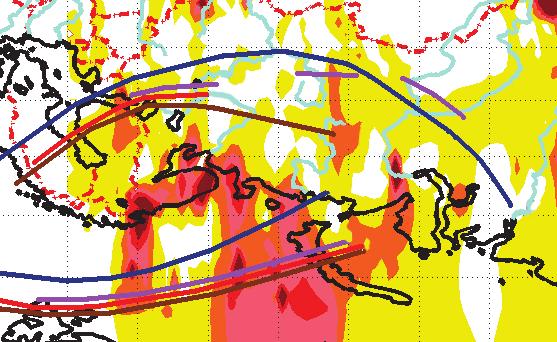 SEASONAL FEATURES OF THE ARCTIC FRONT OVER THE TERRITORY OF RUSSIA IN THE 20 th AND 21 st CENTURIES According to the scenario of the RGM/MGO, the patterns of the air temperature can be preserved in