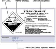 Specific employer responsibilities: Assure that labels on containers of hazardous chemicals are not removed or defaced Maintain copies of all Material Safety Data Sheets for hazardous chemicals used
