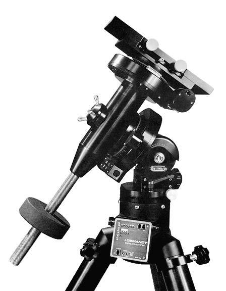 Equatorial mounts track objects parallel to the