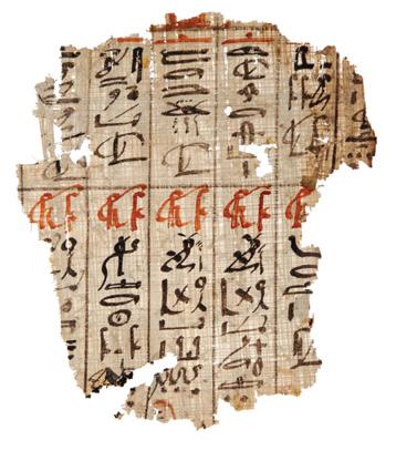 Ancient Egyptian writing Ancient Egyptian is one of the world s oldest written languages. Like all languages, it has changed over time.