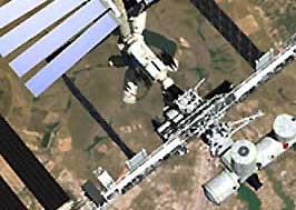 Space Stations A space station is a long-term orbiting platform from which other vehicles can be launched or scientific research can be carried