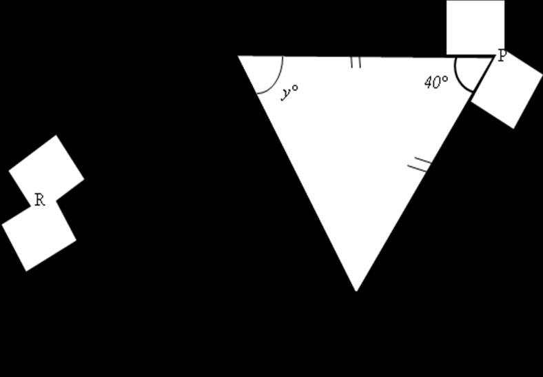 SULIT 11 50/1 1 In the diagram 8, PQT is isosceles triangle. QTU is a straight line. RS and QTU are parallel lines.
