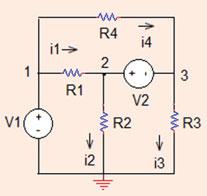 . Nodal Analysis 9 Fig..33 The circuit for Problem..33 On the other hand, V is connected between node and ground.