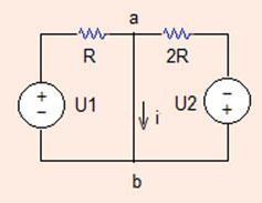 4 Analysis Methods mesh0 *OP ANALYSIS VU 335 R 0 R 305 *VCVS: Ex N+ N- NC+ NC- VALUE E 0 Problem.. (a) Determine the current i ab in the circuit shown in Fig..37.