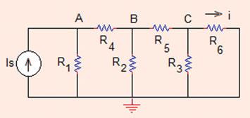 . Nodal Analysis 9 Fig..9 The circuit of Problem.
