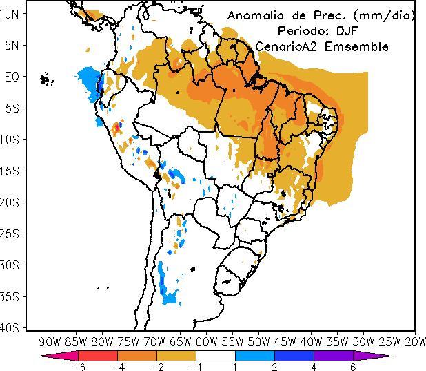 Rainfall anomalies (mm/day)-djf-