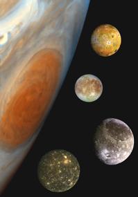 Ganymede, Callisto