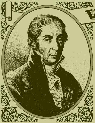 Alessandro Volta (1745 1827) In 1799 Volta developed the first
