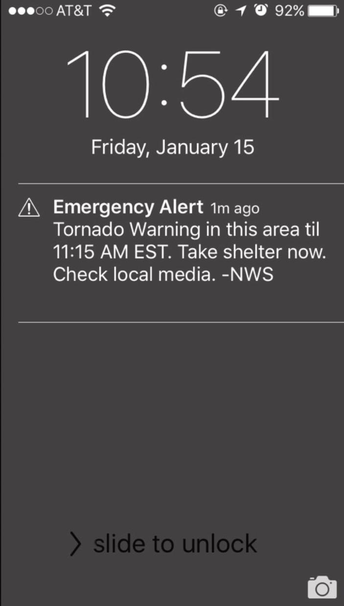 Wireless Emergency Alert FCC/FEMA Initiative Free Available since 2012 Cell phones auto enrolled
