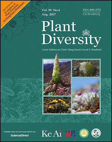 Plant Diversity 39 (17) 187e193 Contents lists available at ScienceDirect Plant Diversity journal homepage: http://www.keaipublishing.com/en/journals/plant-diversity/ http://journal.kib.ac.