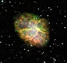why does the Crab Nebula shine? The Crab Nebula! (optical, Fick) remnant of SN in 1054 AD 5 Discovery of Neutron Stars - Pulsars (1967) 1966-67: Tommy Gold (and Franco Pacini)!