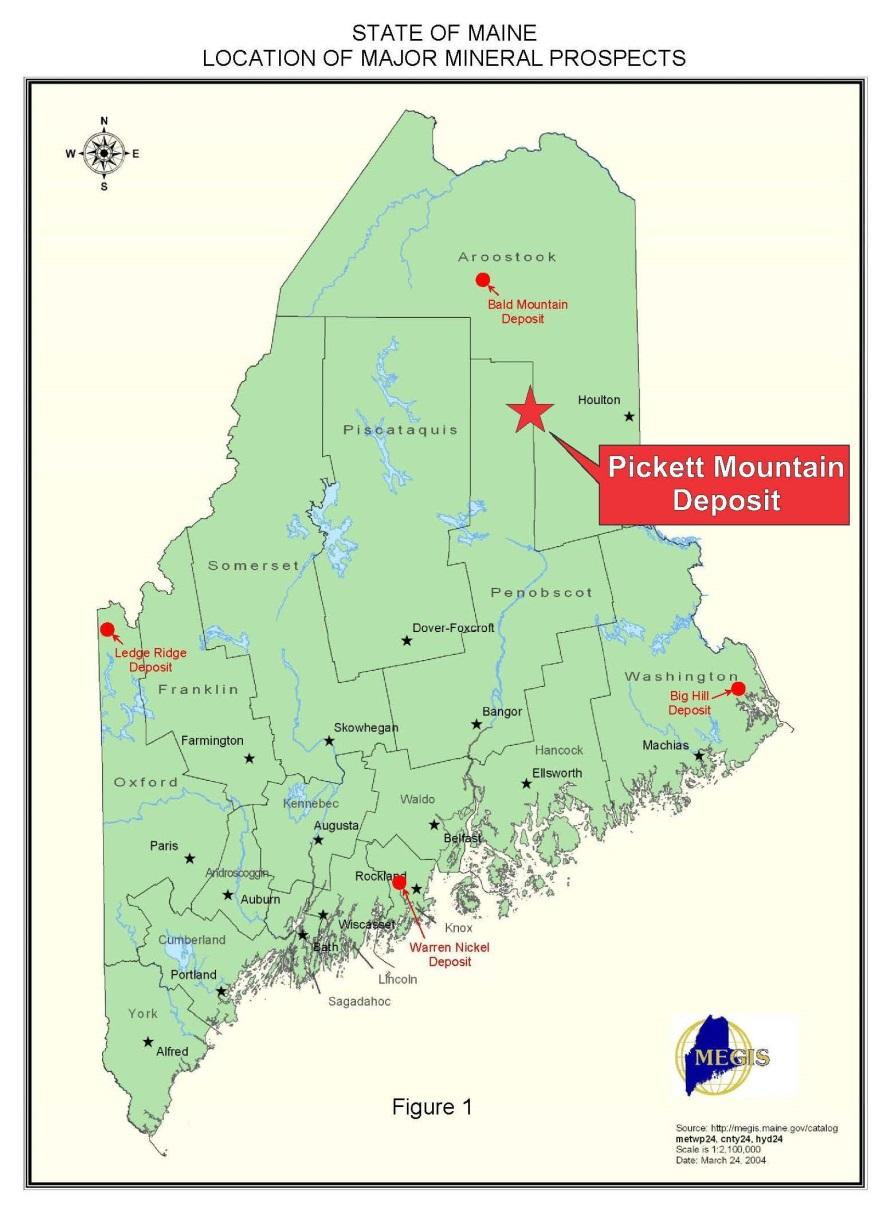 TSX-V:WLF Why Wolfden Is In Maine The last mining operation In Maine occurred in the 1970 s; mineral exploration in recent times has been absent Maine is extremely prospective given the mineral