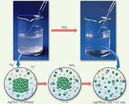 Dissolving Precipitates by forming Complex Ions Formation of complex ions
