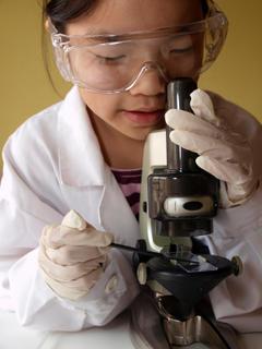 The magnification of a microscope is the ability of a