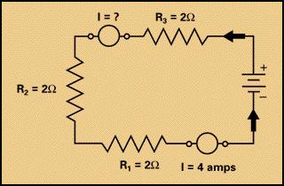 A circuit in which all the loads are connected by one continuous flow of electrical current is called a