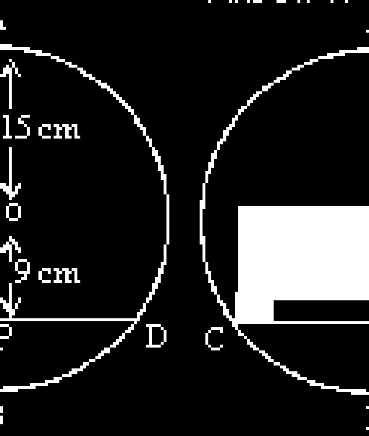 In the given figure, chords AB and CD subtend equal angles each = 70 at the centre O of the circle. OL AB and AL = 2.5 cm find CD. (A) 2 cm (B) 2.