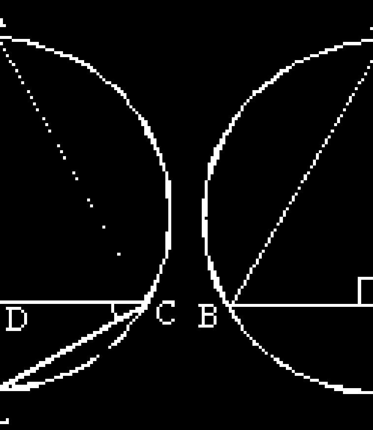 ABC is inscribed in a circle and AD BC meets BC at D and AD produced meets the circle at L.