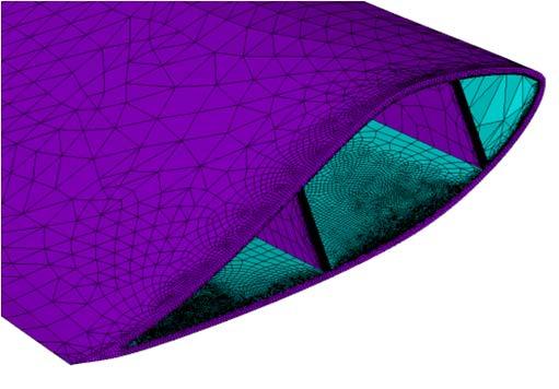 So shell element is used in thin-walled hollow structure analysis in actual finite element, because it s easy to set up and modify ply[9].
