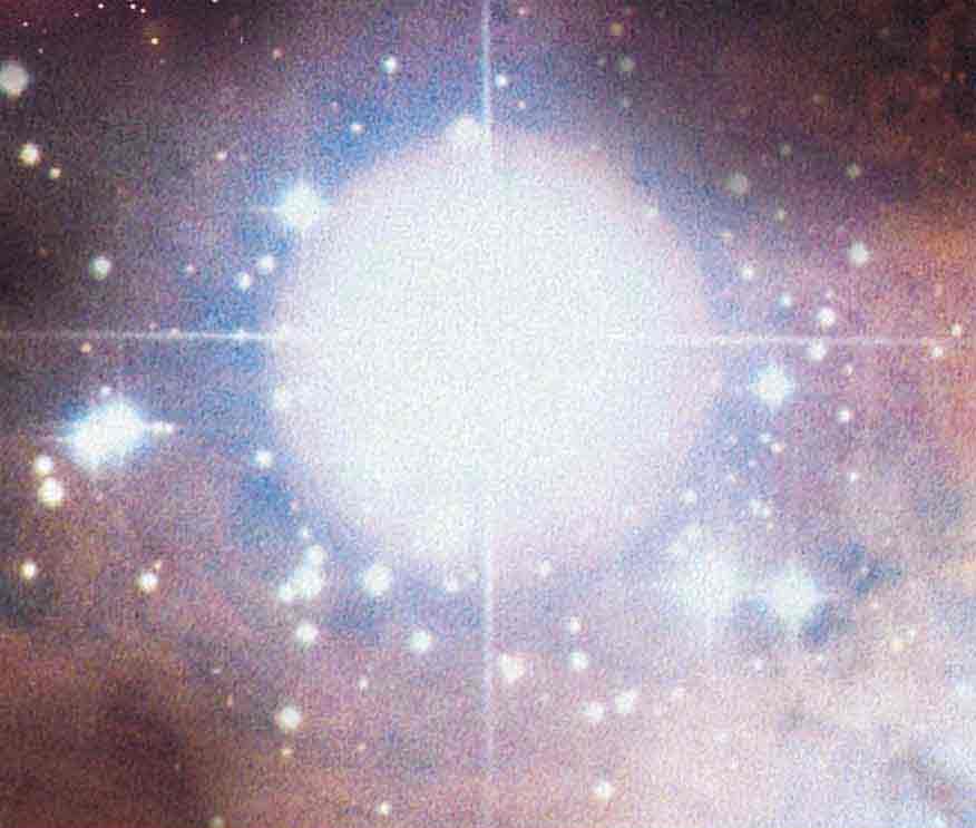 Evidence of Star Formation Nebula around