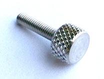 We need to replace these screws so we can make adjustments quickly and easily using only our fingers.