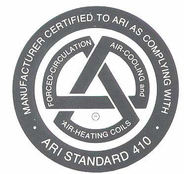 Certification Program for FORCED-CIRCULATION AIR-COOLING AND AIR-HEATING OPERATIONAL MANUAL APRIL 1981 ADDENDUM