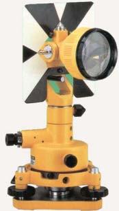 PRISM A corner-cube or reflective prism is essential for most Total Stations and EDM.
