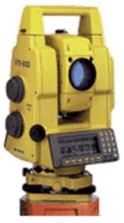 Examples of Total Stations are the Nikon DTM 801, Topcon and Geodimeter 400 series Examples of usage