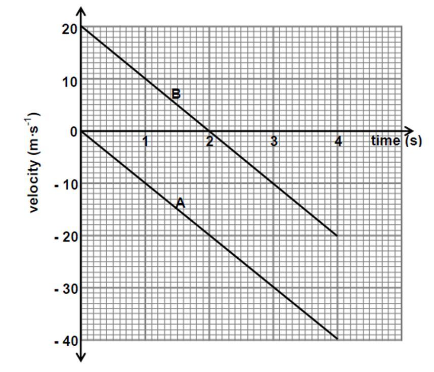 Indicate the following on the graph: The time when projectile X reaches its maximum height The time when projectile X reaches the edge of the cliff (4)